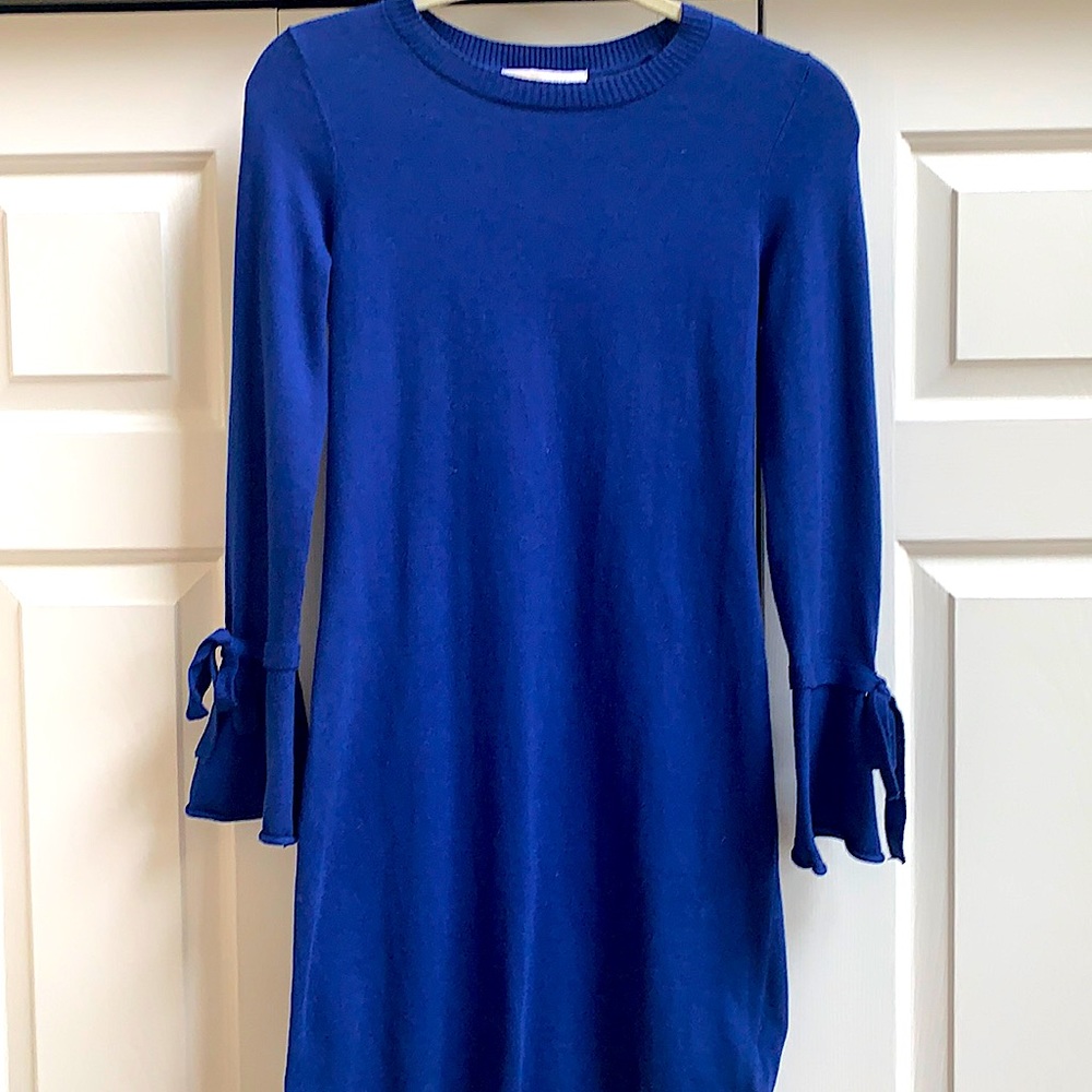NWOT Michael Kors royal blue sweater dress
